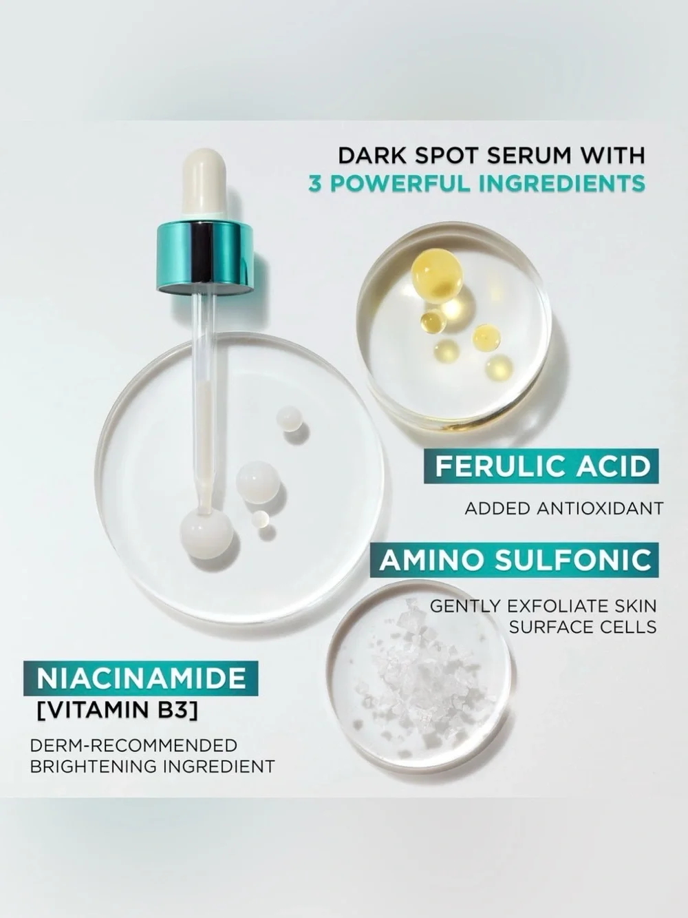 L'Oréal Bright Reveal 12% Niacinamide Dark Spot Serum Face 1.0 fl oz X 2 PACK